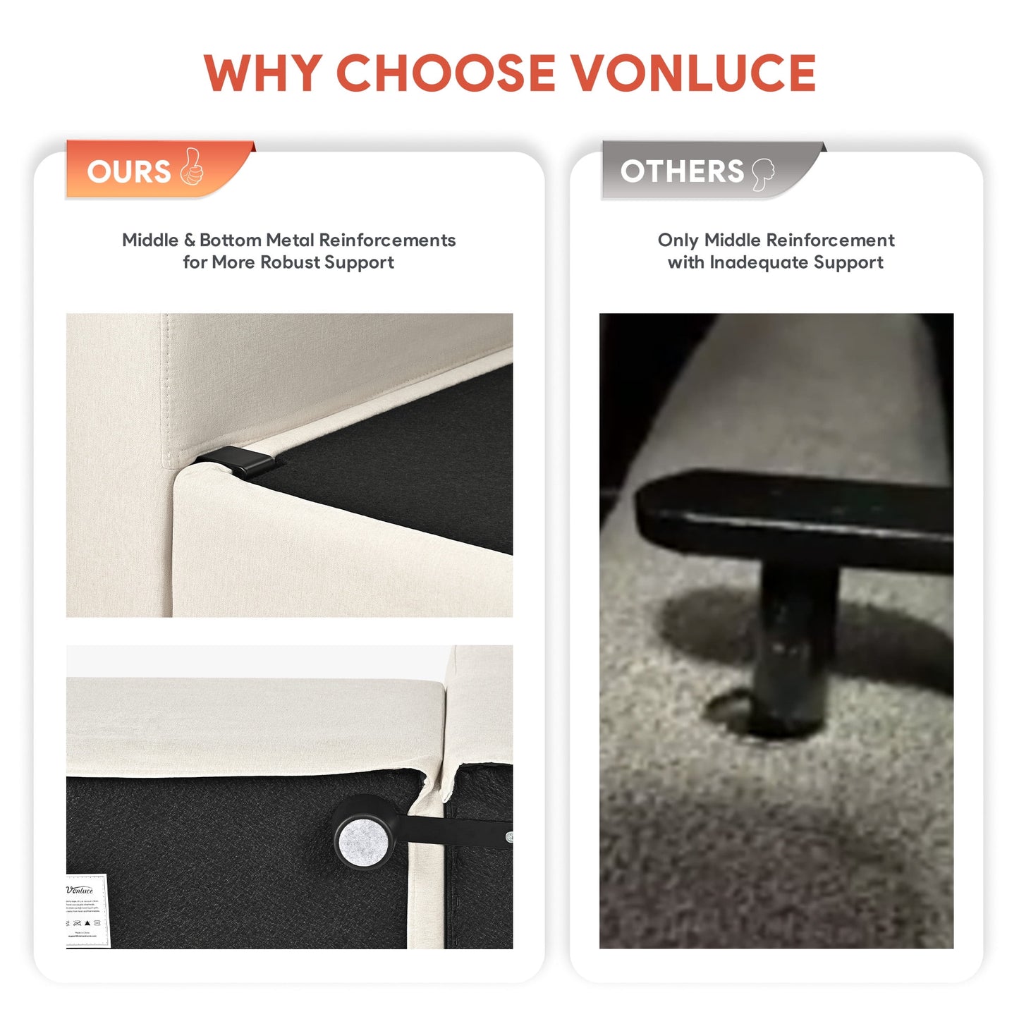 Bestco Sectional Couch/Futon Sofa Bed, Variable Modular Oversized Couch, U Shaped Couch, Convertible Sofa Set for Living Room, Furniture for Living Room, Beige