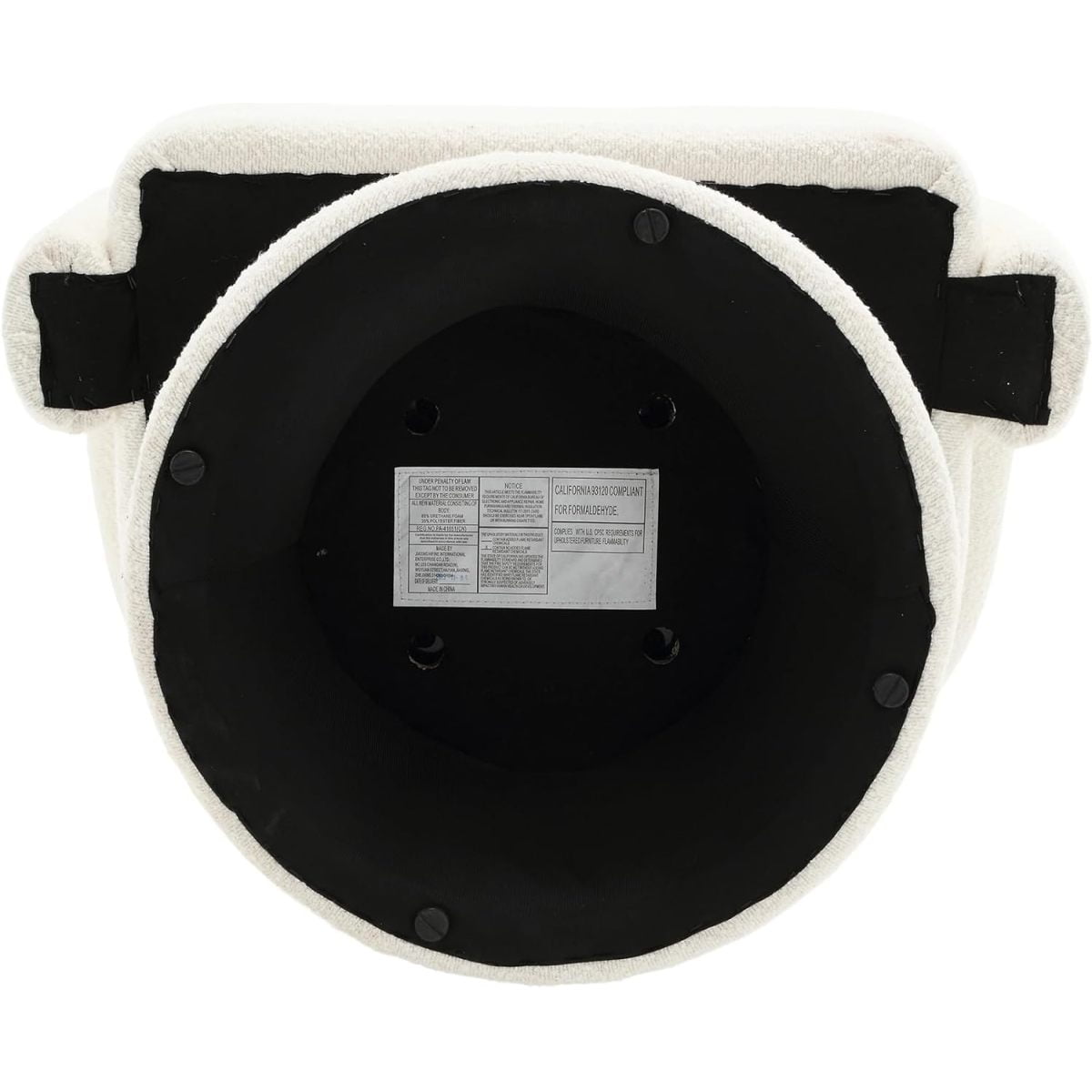 Tansole Swivel Accent Arm Chair Set of 2, Modern Boucle Upholstered 360 Degree Swivel Round Small Barrel Chair, Comfy Leisure Side Chair for Living Room, Bedroom,Navy,2