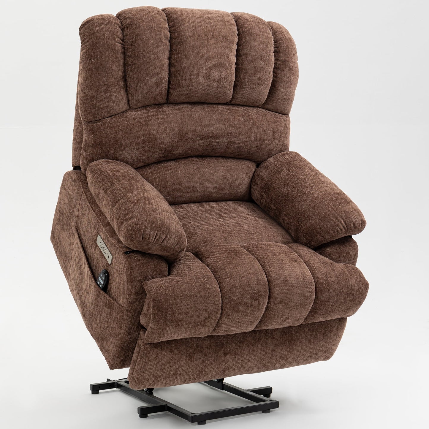 Trustyue Power Lift Recliner, Massage and Heating Function, USB °Û Type-C Ports, , Chenille Beige