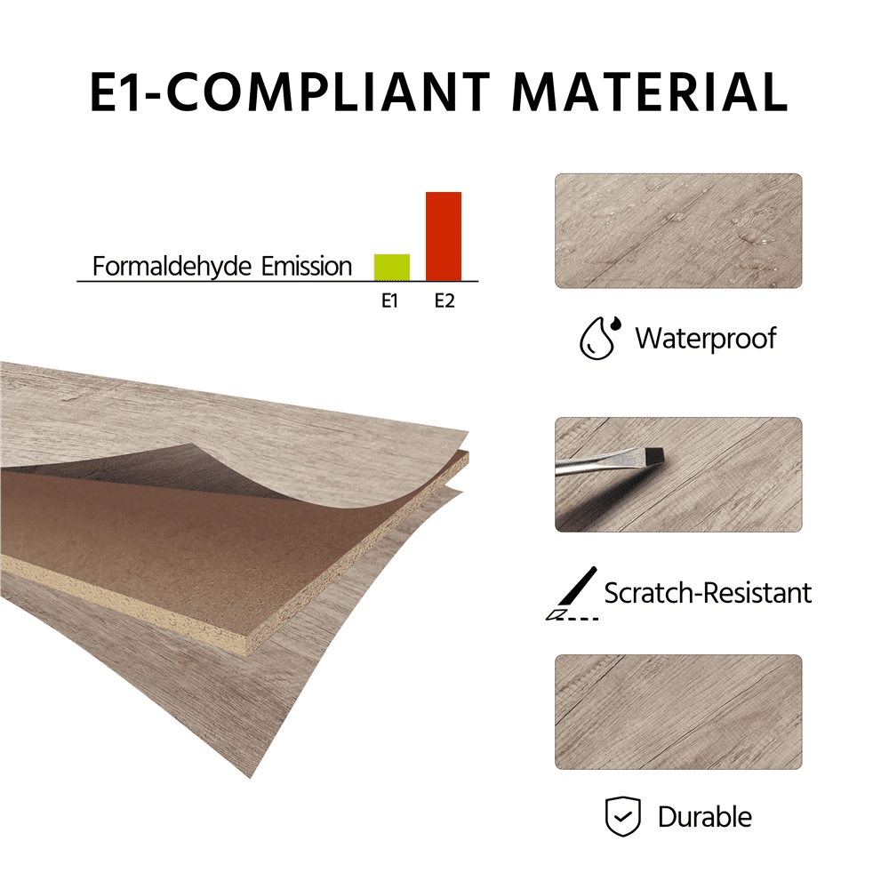 Alden Design Modern Industrial TV Stand for TVs up to 65in with Storage, Gray